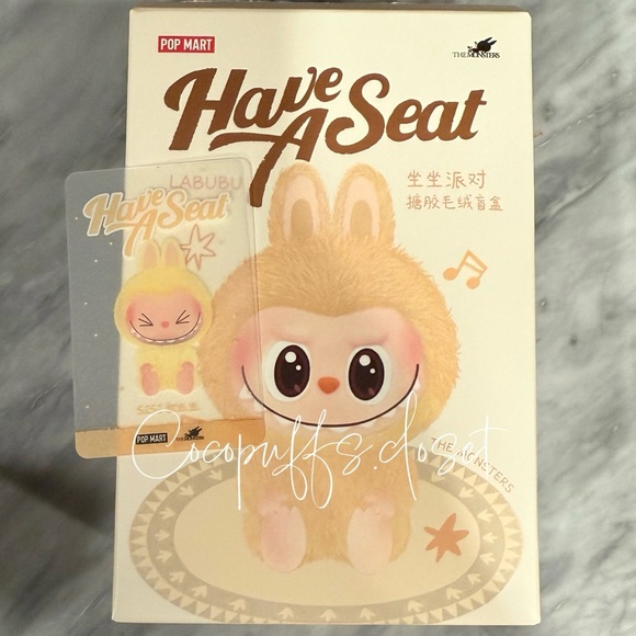 100% Authentic Popmart Labubu Have A seat. Sisi - Picture 1 of 4